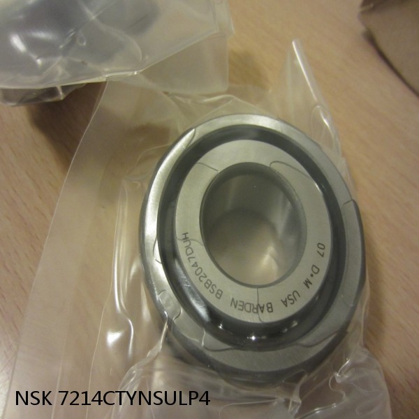 7214CTYNSULP4 NSK Super Precision Bearings