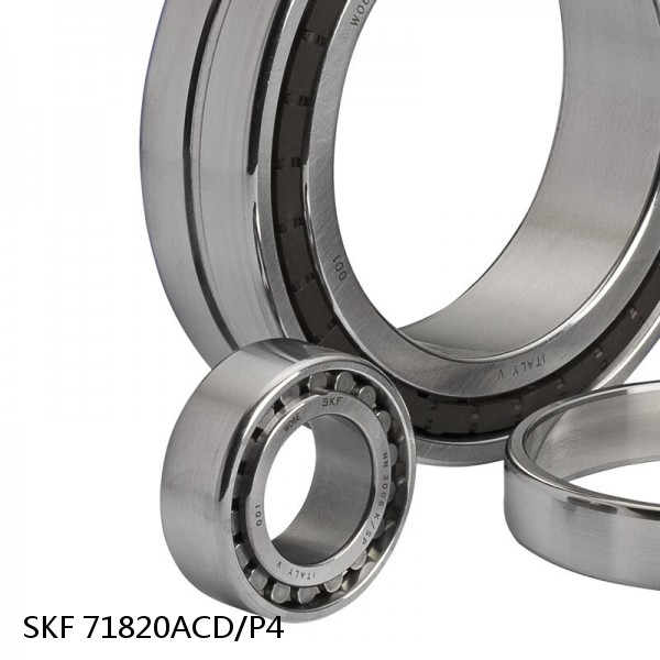 71820ACD/P4 SKF Super Precision,Super Precision Bearings,Super Precision Angular Contact,71800 Series,25 Degree Contact Angle