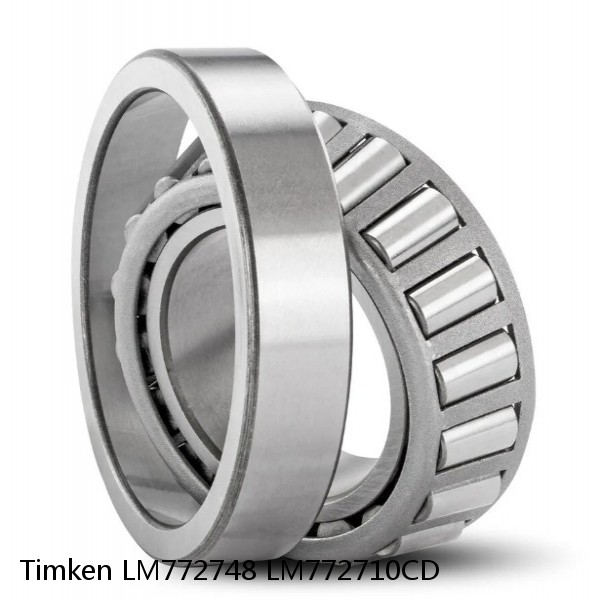 LM772748 LM772710CD Timken Tapered Roller Bearings