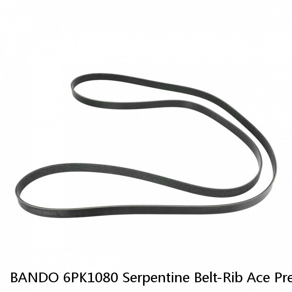 BANDO 6PK1080 Serpentine Belt-Rib Ace Precision Engineered V-Ribbed Belt 