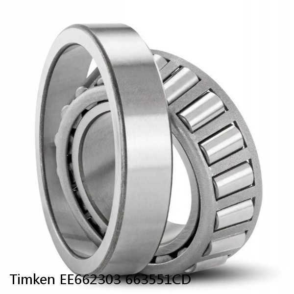 EE662303 663551CD Timken Tapered Roller Bearings #1 small image
