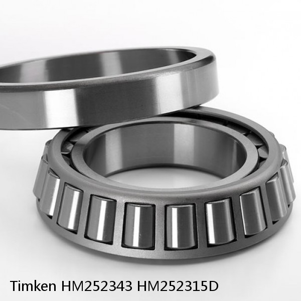 HM252343 HM252315D Timken Tapered Roller Bearings
