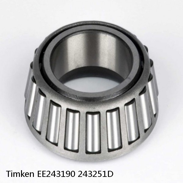 EE243190 243251D Timken Tapered Roller Bearings #1 small image