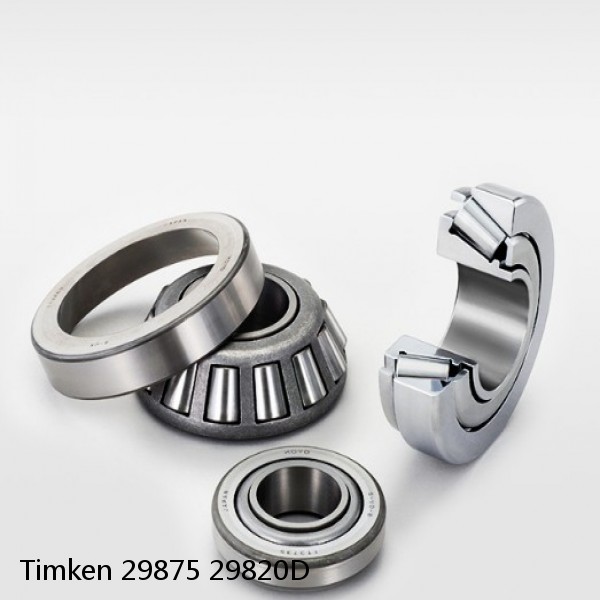 29875 29820D Timken Tapered Roller Bearings