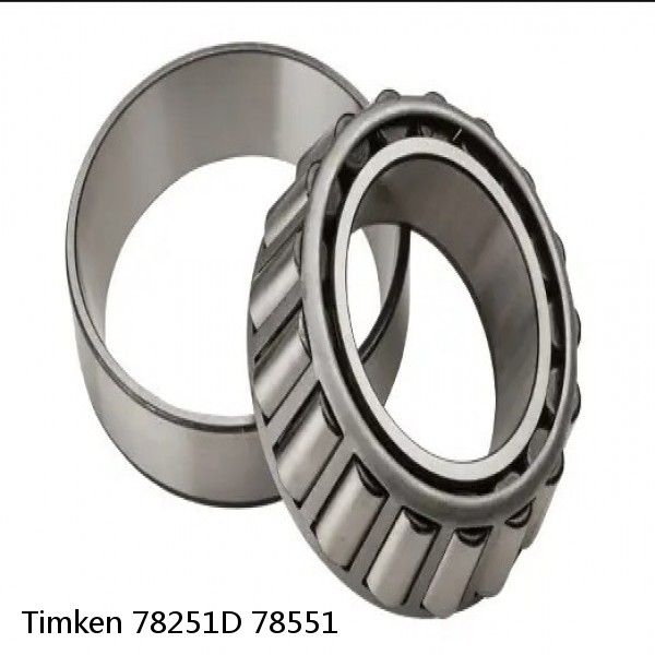 78251D 78551 Timken Tapered Roller Bearings #1 small image