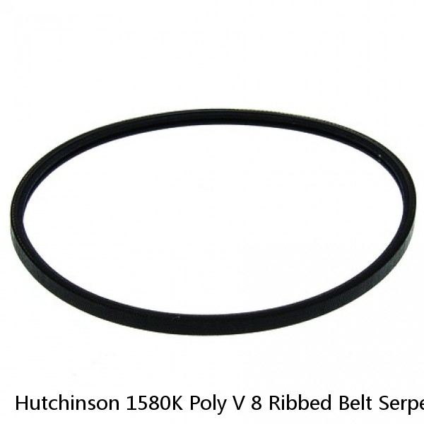 Hutchinson 1580K Poly V 8 Ribbed Belt Serpentine #107BTK #1 small image