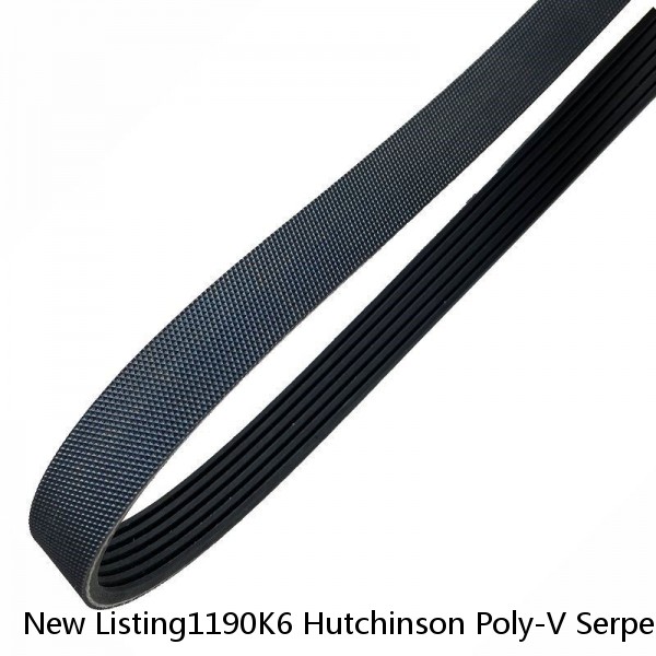 New Listing1190K6 Hutchinson Poly-V Serpentine Belt Free Shipping Free Returns 6K 1190 #1 small image