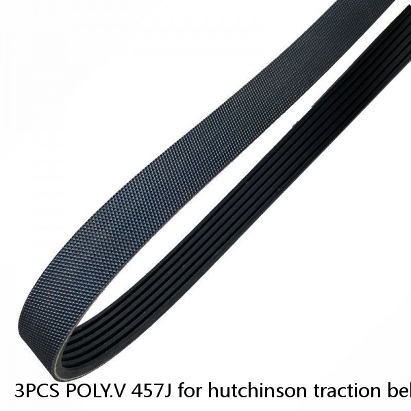 3PCS POLY.V 457J for hutchinson traction belt #1 small image