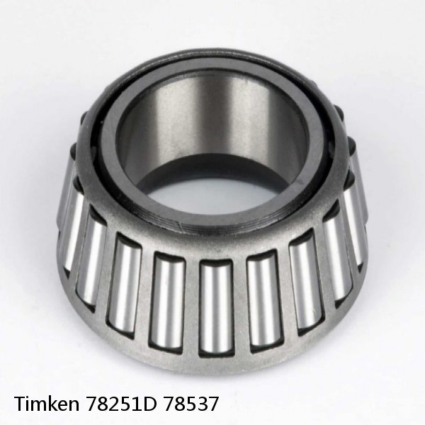 78251D 78537 Timken Tapered Roller Bearings #1 image
