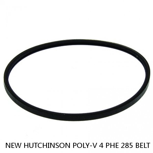 NEW HUTCHINSON POLY-V 4 PHE 285 BELT FOR BEKO TUMBLE DRYER SMALL JOCKEY PULLEY #1 image