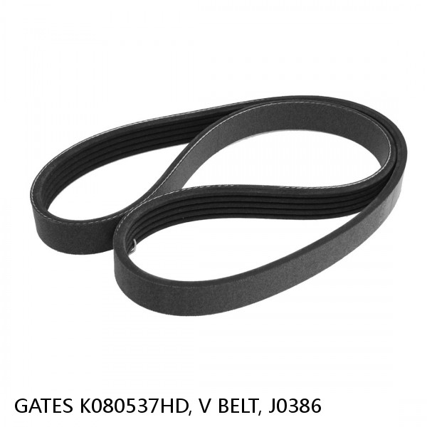GATES K080537HD, V BELT, J0386 #1 image