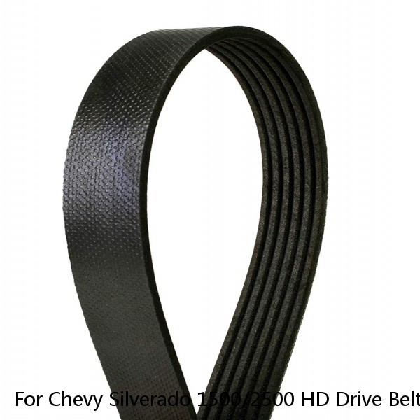 For Chevy Silverado 1500/2500 HD Drive Belt 2001-2006 Serpentine Belt 6 Rib #1 image
