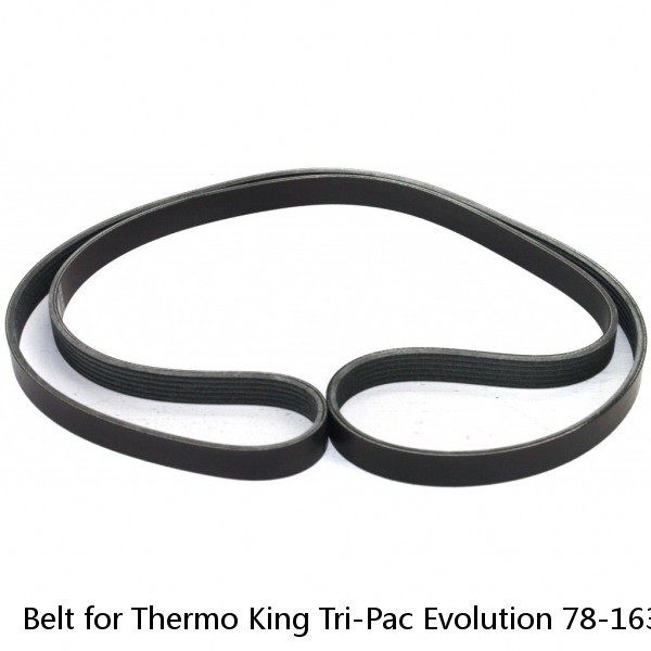 Belt for Thermo King Tri-Pac Evolution 78-1634 Serpentine Belt 6 Rib Tripac APU  #1 image